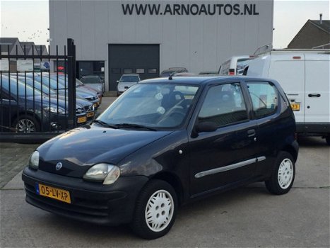 Fiat Seicento - 1.1 S, 139.805 KM NAP, WEGENBELASTING MAAR € 15, - PER MAAND, RADIO-CD-MP3-AUX, AIRB - 1