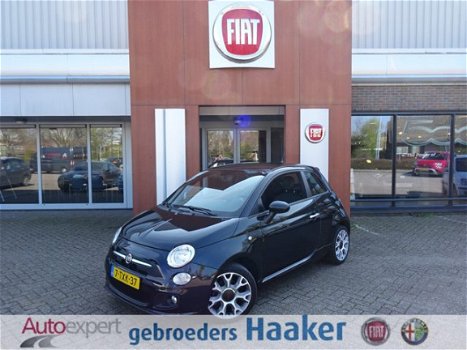 Fiat 500 - TwinAir Turbo 80 Sport INCL 6MND GARANTIE AIRCO/16''LMV/BLUE&ME/ELEK - 1