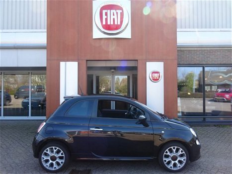 Fiat 500 - TwinAir Turbo 80 Sport INCL 6MND GARANTIE AIRCO/16''LMV/BLUE&ME/ELEK - 1