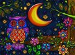 JaCaRou Puzzles - Owl Night Long - 1000 Stukjes - 1 - Thumbnail