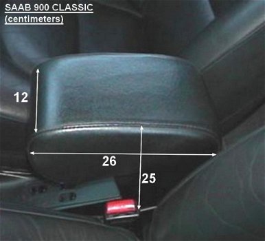 Armsteun Saab 900 Classic 87-94 skai Braccioli - 1