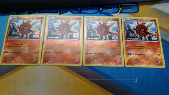 solrock 64/146 1ste,2nd ,3nd ,4 nd plaats league promo - 0