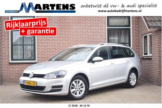 Volkswagen Golf Variant - 1.4 TSI 122pk DSG Comfortline Executive Ecc Pdc Trekhaak Navigatie - 1