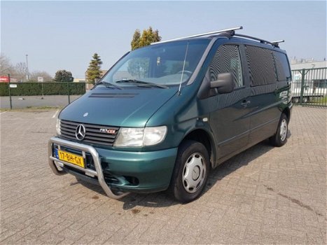 Mercedes-Benz Vito - 110 CDI DC (STANDKACHEL AIRCO CRUISECONTROL ELKT RAMEN DUBBEL CABINE 14 MND APK - 1