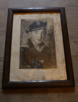 Ingelijste prent Kriegsmarine Matroos wo2 - nr. 1