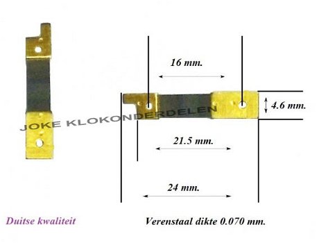 === Slingerveer = Franse pendule = nieuw === 33264 - 1