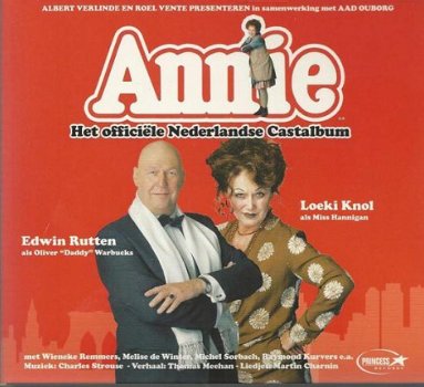 Annie - Nederlandse Musical (CD) Het Officiele Nederlandse Castalbum Efteling Theater - 1