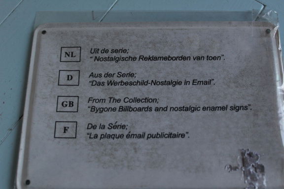 Nostalgische reclamebordjes - Afbeelding 5