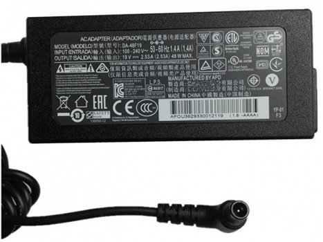 人気の LG AD-48F19 for LG 29 LED HD TV Power Supply Chargerアダプタ格安販売中！ - 1