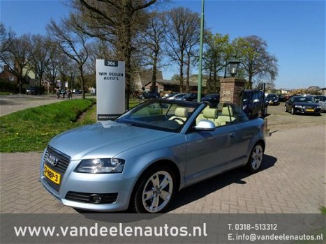 Audi A3 Cabriolet - 1.8 TFSI Ambition Pro Line Lederen bekleding / Pdc - 1