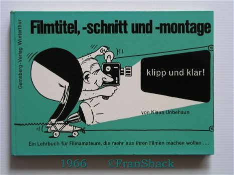 [1966] Filmtitel-schnitt und -montage, Unbehaun, Gemsberg. - 1