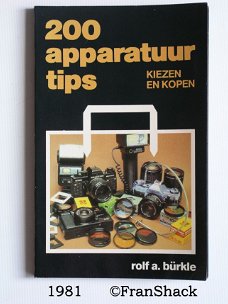 [1981] 200 Apparatuur tips, Bürkle, Elsevier Focus (F55)