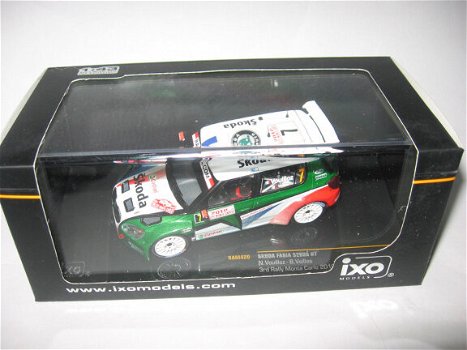 1:43 Ixo Skoda Fabia S2000 Rally Monte Carlo 2010 - 2