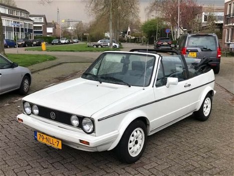 Volkswagen Golf Cabriolet - 1.6 1985 nieuwe kap Lederen bekleding Gerestaureerd - 1