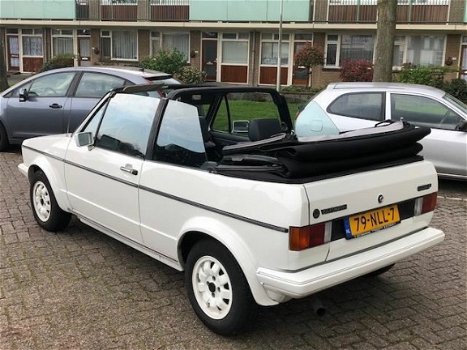 Volkswagen Golf Cabriolet - 1.6 1985 nieuwe kap Lederen bekleding Gerestaureerd - 1