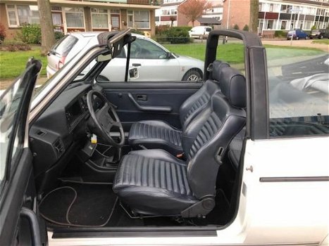 Volkswagen Golf Cabriolet - 1.6 1985 nieuwe kap Lederen bekleding Gerestaureerd - 1