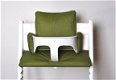 Gecoate stoelverkleiner kussens voor stokke tripp trapp kinderstoel 'army green' - 1 - Thumbnail