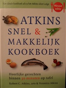 Atkins snel en makkelijk kookboek - gebonden