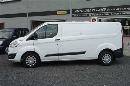 Ford Transit Custom - 290 2.0 TDCI L2H1 Tr, Airco, Cruise, PDC v+a, 3 zitpl, Boekjes - 1