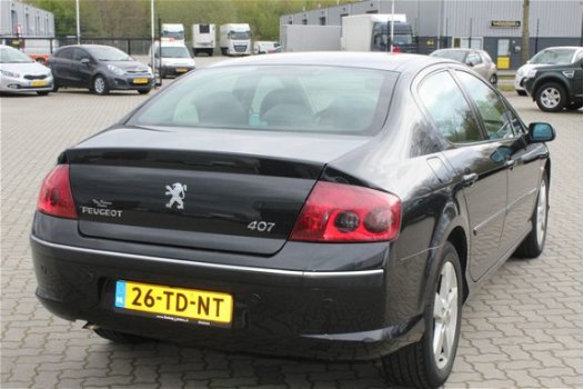 Peugeot 407 - 1.6 HDiF XR Pack airco, climate control, navigatie, cruise control, elektrische ramen, - 1