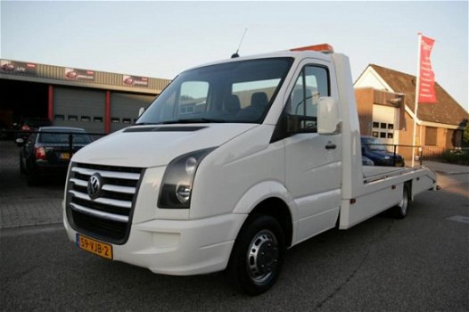 Volkswagen Crafter - 2.5 TDI Lang 2007 Airco Navi Oprijwagen Autotransporter - 1