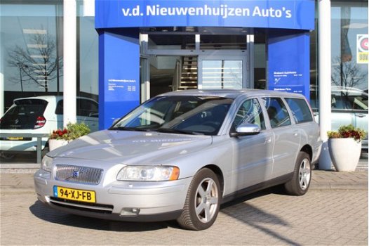 Volvo V70 - 2.0T Edition II Sport Navigatie Xenon Leder+St.verwarming lease € 159, - 0492-588956 - 1