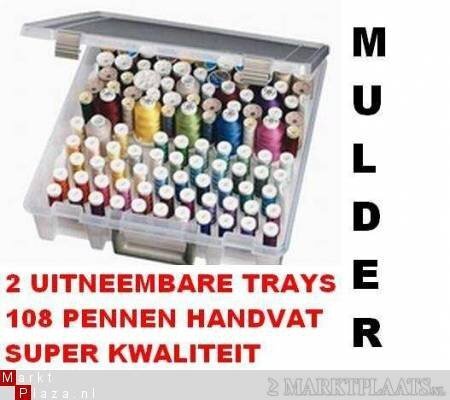 PRACHTIGE OPBERGDOOS VOOR UW GAREN KLOSJES - Afbeelding 3