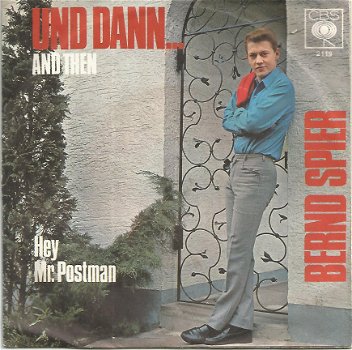 Bernd Spier ‎– Und Dann ... (1965) - 1