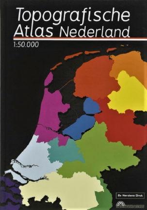 TOPOGRAFISCHE ATLAS NEDERLAND - Schaal 1:50.000 - 2e herziene druk - nr. 1