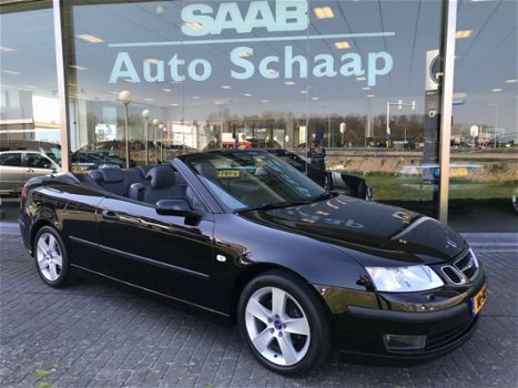 Saab 9-3 Cabrio - 1.8t Vector Automaat Navigatie Xenon Dubbele uitlaat - 1