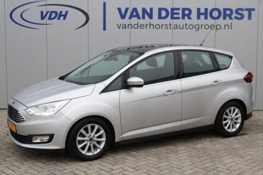 Ford C-Max - 1.0-125pk EcoBoost Titanium. Panodak, navi, elektr. achterkl. Luxe uitv - 1