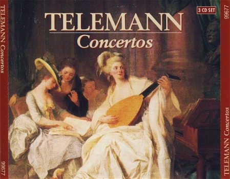 3CD - Telemann Concertos - 0
