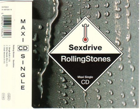 The Rolling Stones ‎– Sexdrive ( 3 Track CDSingle) - 1