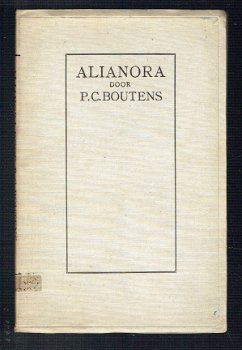 Alianora door Boutens, P.C. (verdicht toneelspel) - 1