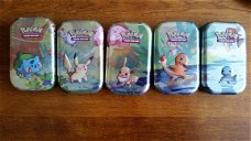 Kanto Friends Mini Collector's Tins Set of 5 Tins (Pokemon) LEEG