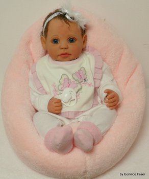 NIEUW Gerlinde Feser baby Tonia 56 cm - 2