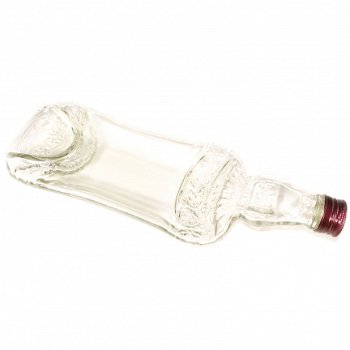 Glazen flessen schaal van een groene wijnfles met kurk. Unieke serveerschaal voor hapjes! - 8