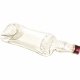 Glazen flessen schaal van een groene wijnfles met kurk. Unieke serveerschaal voor hapjes! - 8 - Thumbnail