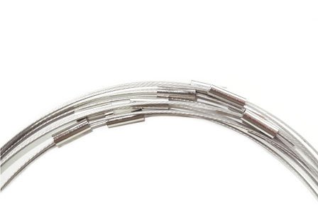 Wissel kettingen voor hangers, bedels en kralen! Spang ketting met magneetsluiting of draaisluiting - 1