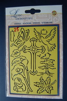 25. Embossing mal VAN METAAL .. condoleance