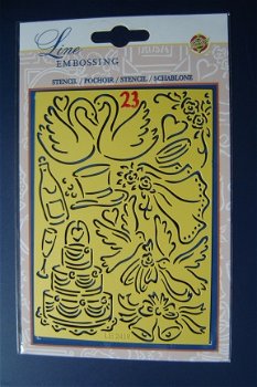 23. Embossing mal VAN METAAL huwelijk - 1