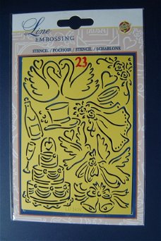 23. Embossing mal VAN METAAL huwelijk