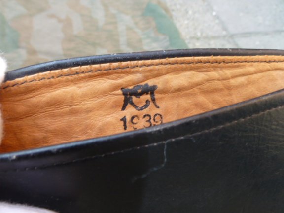 Zwart lederen beenkappen -Voor 1940 - Afbeelding 4