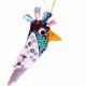 Gekleurde glazen vogel hanger. Decoratie vogel handgemaakt van speciaal glas in allerlei kleuren! De - 4 - Thumbnail