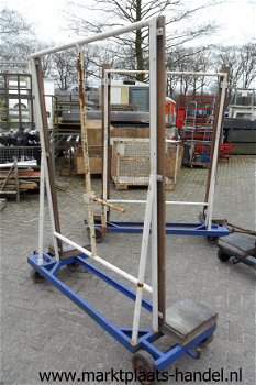 Mobiele kozijnen, platen of glas transportwagens (a13)45 - 2