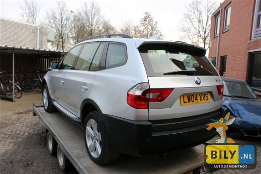 In onderdelen BMW E83 2.5i '04 BILY bmw autodemontage - 2