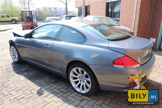 In onderdelen BMW E63 630i '07 BILY bmw autodemontage - 2