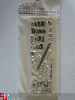 OP=OP: stampendous clear stempel rock star - 1