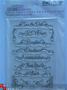 OP=OP: stampendous clear stempel wedding words L