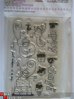 OP=OP: stampendous clear stempel happy birthday 1 L - 1